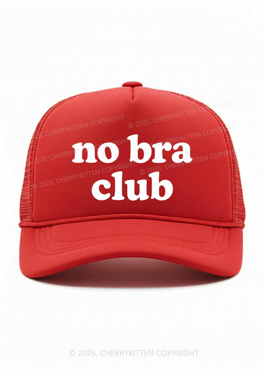No Bra Club Y2K Trucker Hat Cherrykitten
