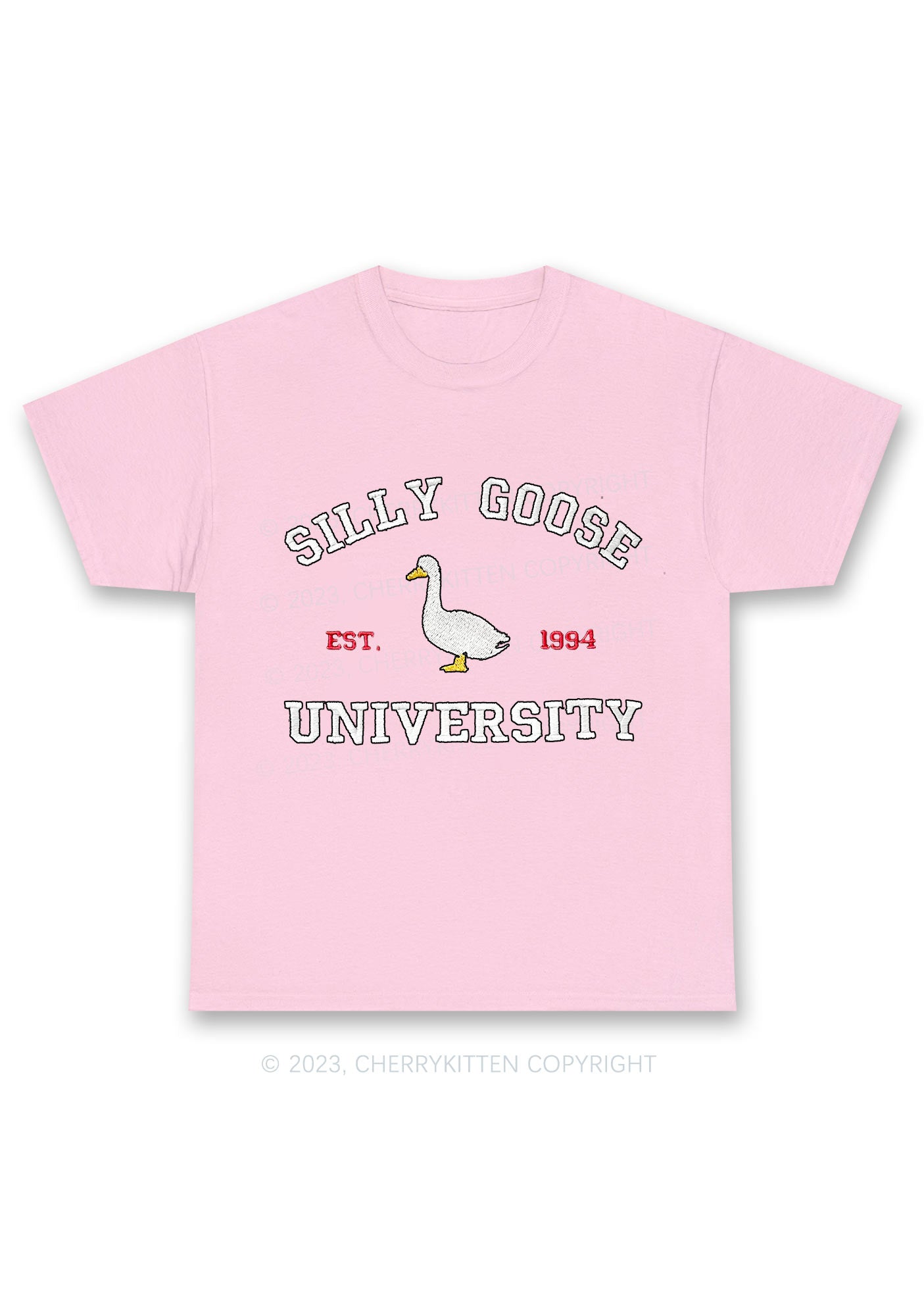 Silly Goose University EST 1994 Chunky Shirt Cherrykitten