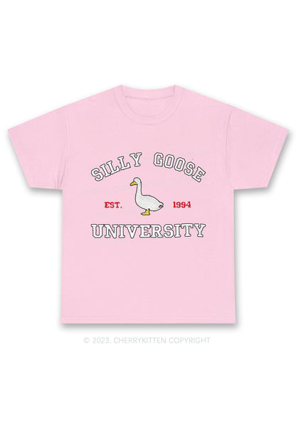 Silly Goose University EST 1994 Chunky Shirt Cherrykitten