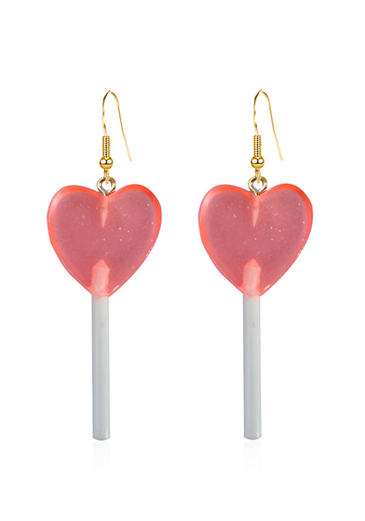 Heart Lollipop Earrings