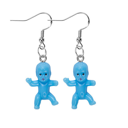 Colored Baby Earbob Earrings