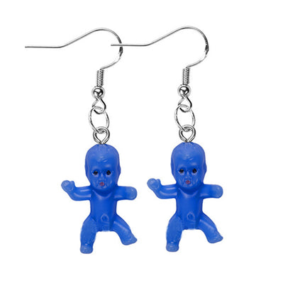 Colored Baby Earbob Earrings