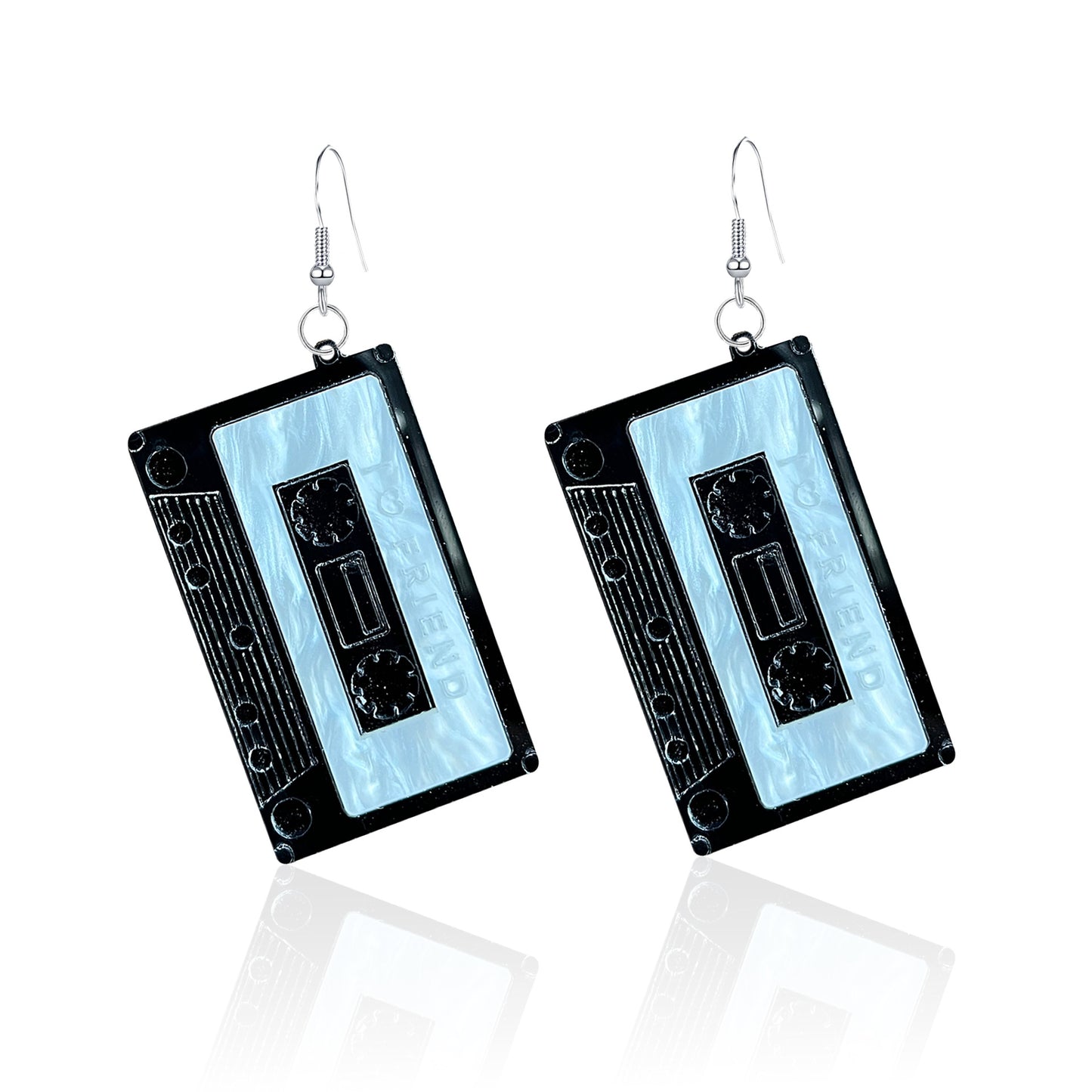 Vintage Cassette Tape Earrings