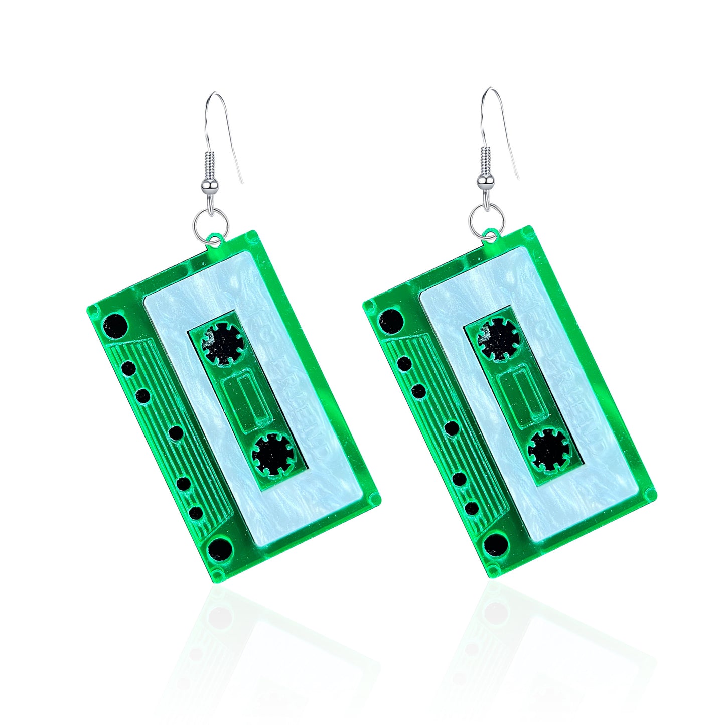 Vintage Cassette Tape Earrings