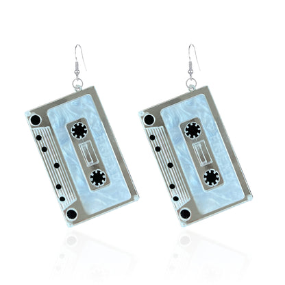 Vintage Cassette Tape Earrings