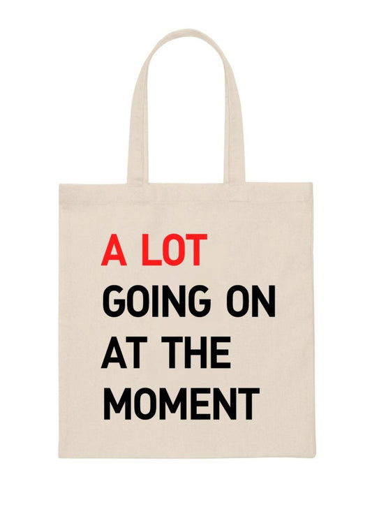 A Lot Going On At The Moment Canvas Tote Bag - cherrykittenA Lot Going On At The Moment Canvas Tote Bag