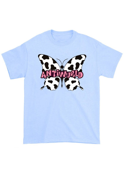 Antiworld Butterfly Chunky Shirt - cherrykittenAntiworld Butterfly Chunky Shirt