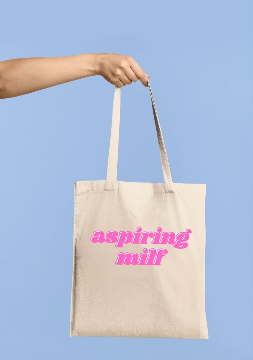 Aspiring Mxxf Canvas Tote Bag - cherrykittenAspiring Mxxf Canvas Tote Bag