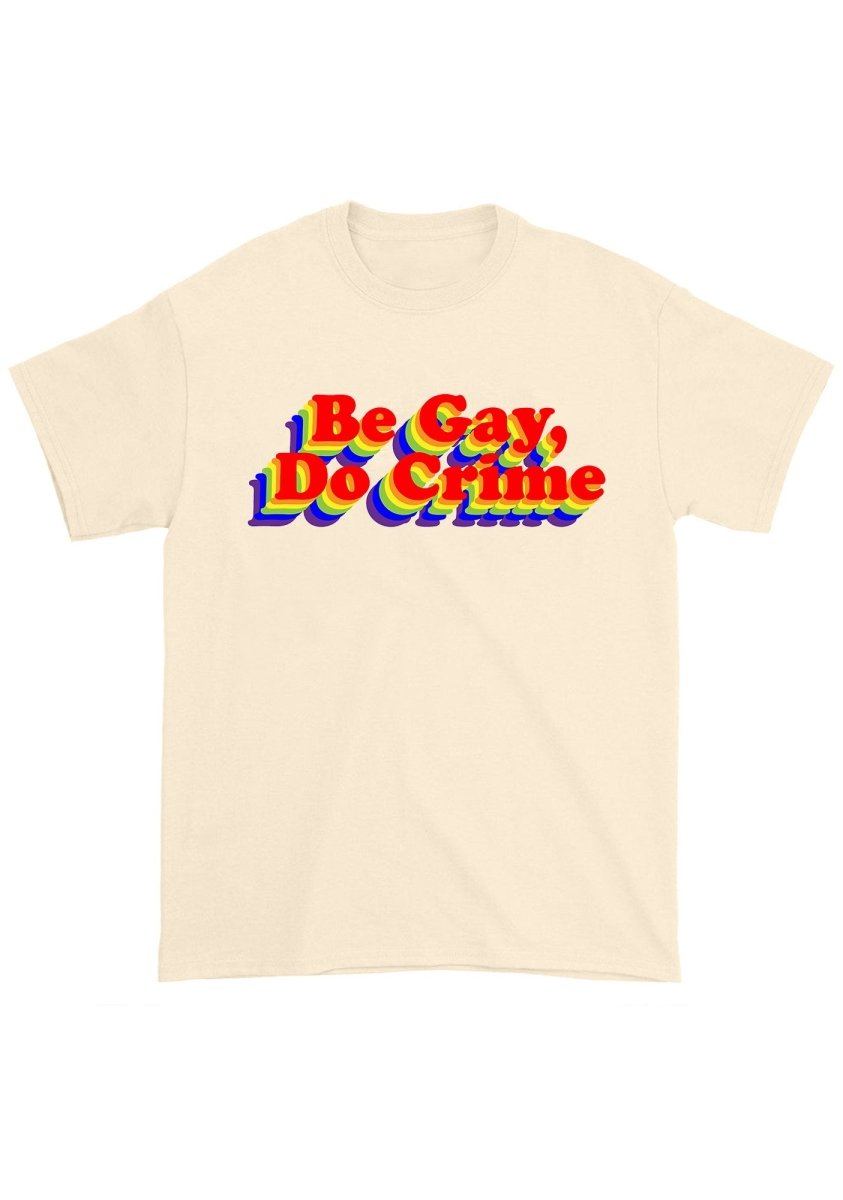 Be Gay Do Crxme Chunky Shirt - cherrykittenBe Gay Do Crxme Chunky Shirt