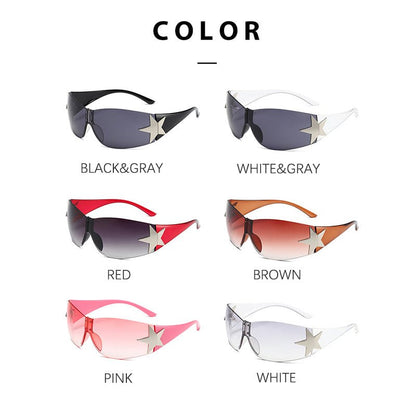 Be My Eye Star Shield Sunglasses - cherrykittenBe My Eye Star Shield Sunglasses