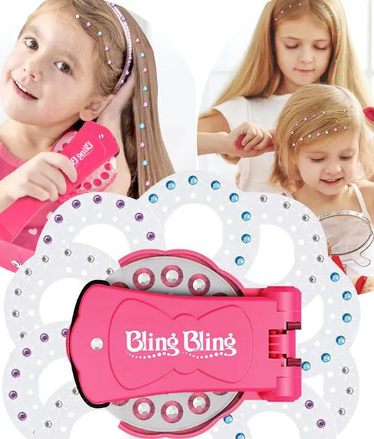 Bling Diamond Hair Gems Stamper Kit - cherrykittenBling Diamond Hair Gems Stamper Kit