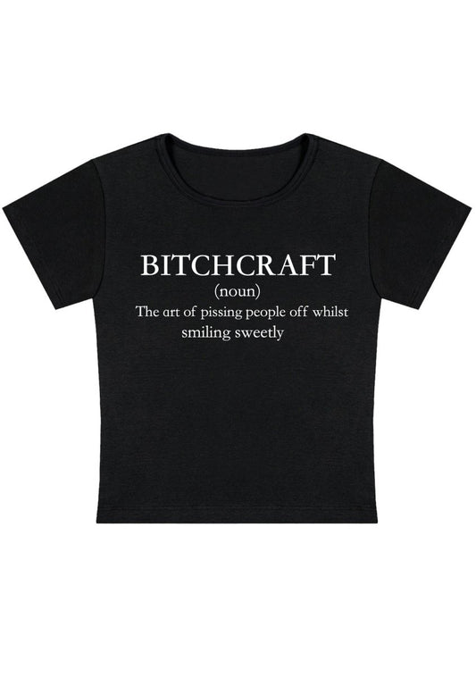 Bxxch Craft Y2k Baby Tee - cherrykittenBxxch Craft Y2k Baby Tee