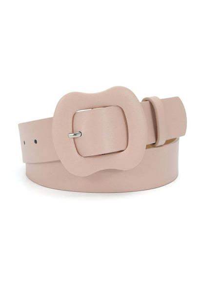 Candy Color Wide Buckle Belt - cherrykittenCandy Color Wide Buckle Belt