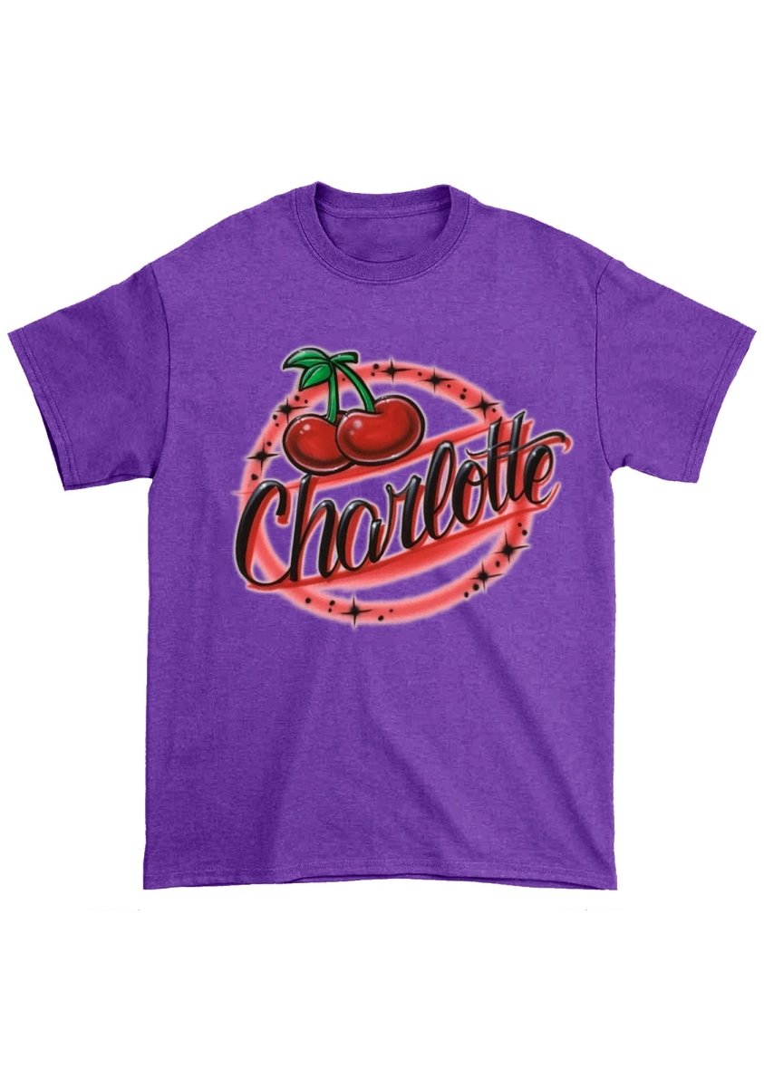 Charlotte Cherry Chunky Shirt - cherrykittenCharlotte Cherry Chunky Shirt