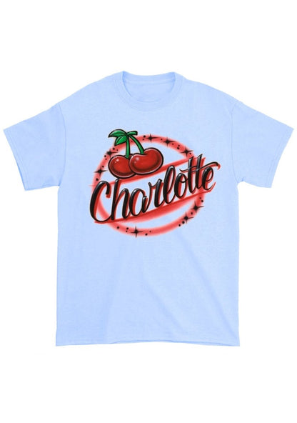 Charlotte Cherry Chunky Shirt - cherrykittenCharlotte Cherry Chunky Shirt