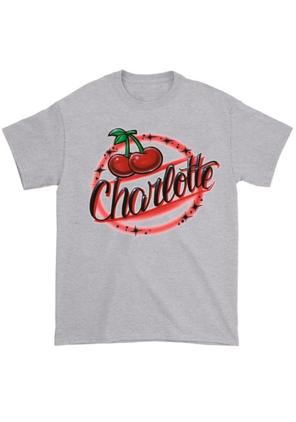 Charlotte Cherry Chunky Shirt - cherrykittenCharlotte Cherry Chunky Shirt