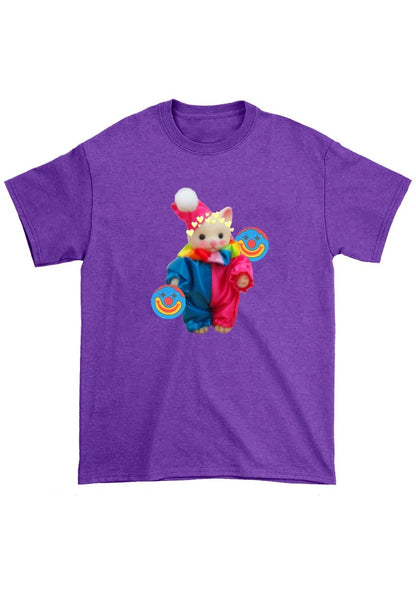 Chat Clown Chunky Shirt - cherrykittenChat Clown Chunky Shirt