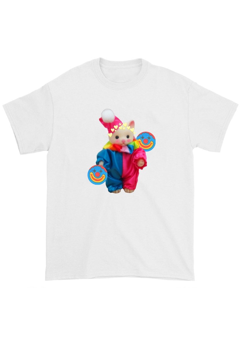 Chat Clown Chunky Shirt - cherrykittenChat Clown Chunky Shirt