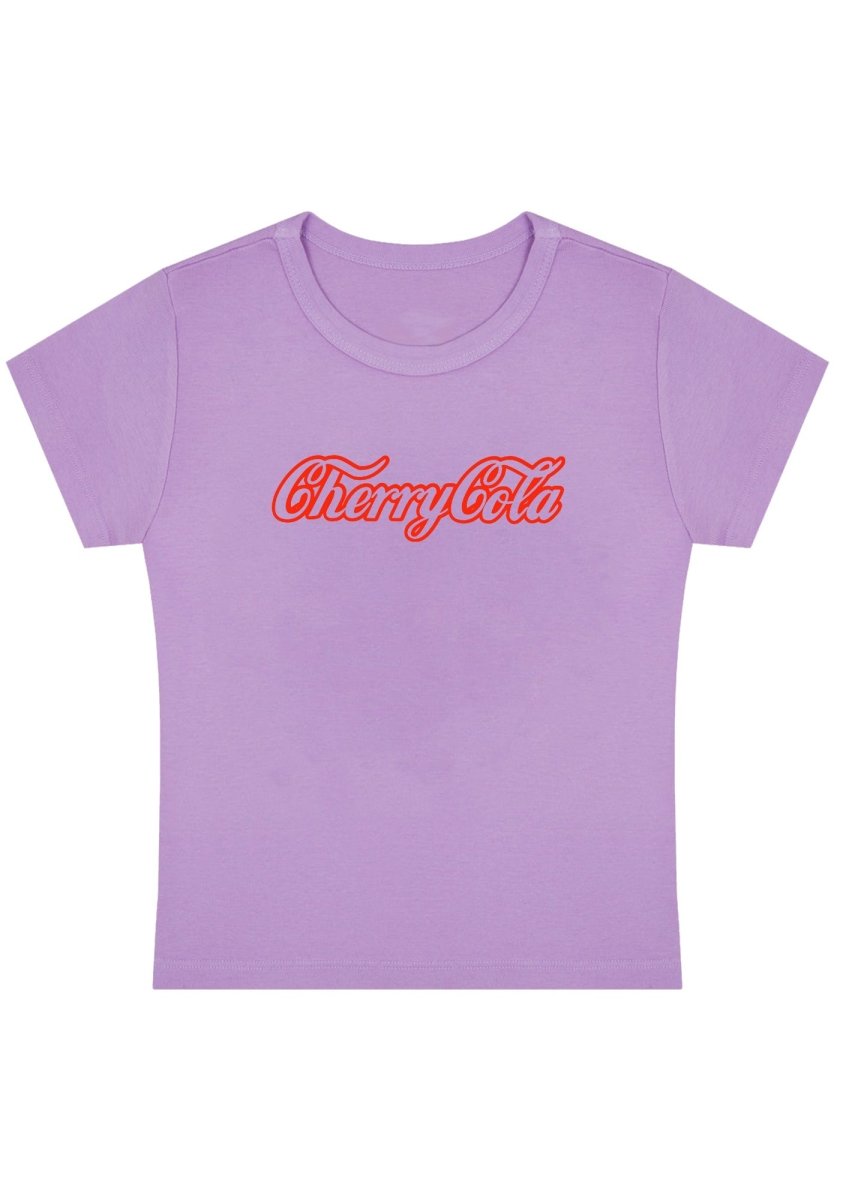 Cherry Cola Y2K Baby Tee - cherrykittenCherry Cola Y2K Baby Tee