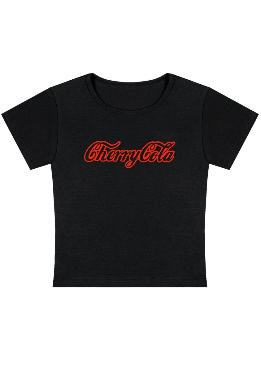 Cherry Cola Y2K Baby Tee - cherrykittenCherry Cola Y2K Baby Tee