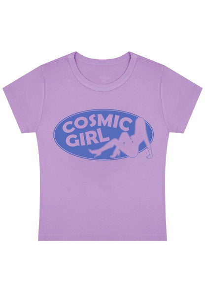 Cosmic Girl Y2k Baby Tee - cherrykittenCosmic Girl Y2k Baby Tee