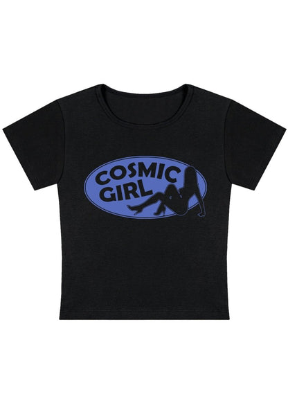 Cosmic Girl Y2k Baby Tee - cherrykittenCosmic Girl Y2k Baby Tee