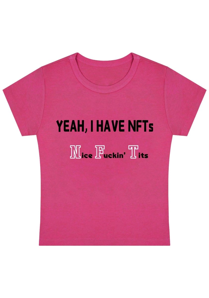 Curvy I Have NFTS Baby Tee - cherrykittenCurvy I Have NFTS Baby Tee