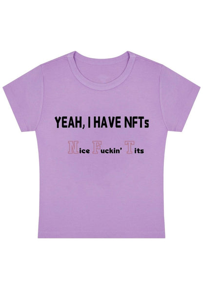 Curvy I Have NFTS Baby Tee - cherrykittenCurvy I Have NFTS Baby Tee