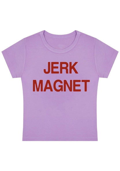 Curvy The Magnet Baby Tee - cherrykittenCurvy The Magnet Baby Tee