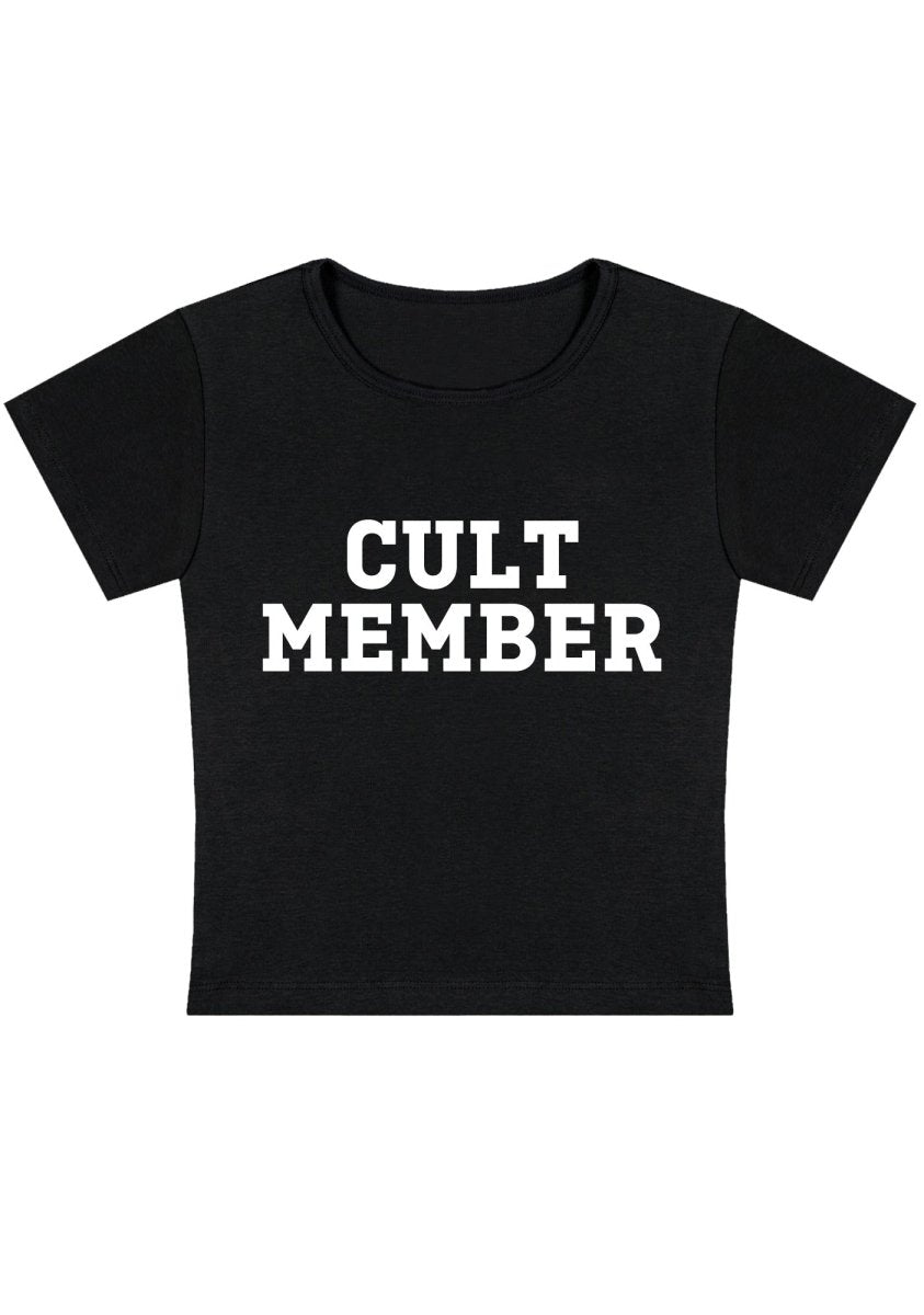 Cut Member Y2k Baby Tee - cherrykittenCut Member Y2k Baby Tee