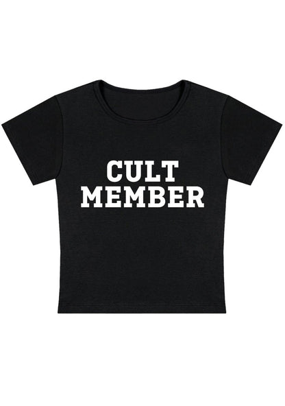 Cut Member Y2k Baby Tee - cherrykittenCut Member Y2k Baby Tee