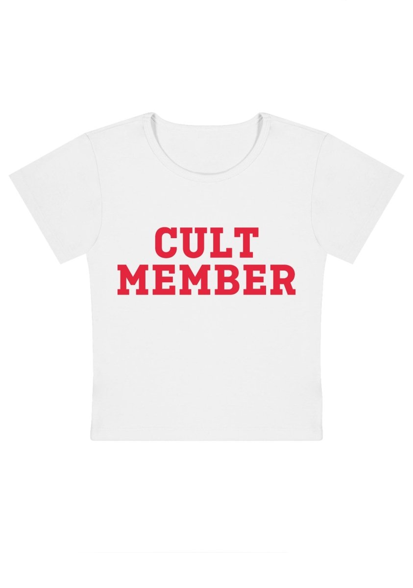 Cut Member Y2k Baby Tee - cherrykittenCut Member Y2k Baby Tee