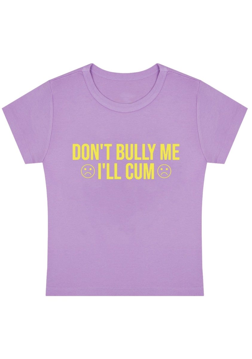 Don't Bully Me Y2k Baby Tee - cherrykittenDon't Bully Me Y2k Baby Tee