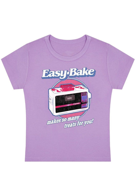 Easy-Bake Y2K Baby Tee-cherrykitten-Baby Tees,Tops