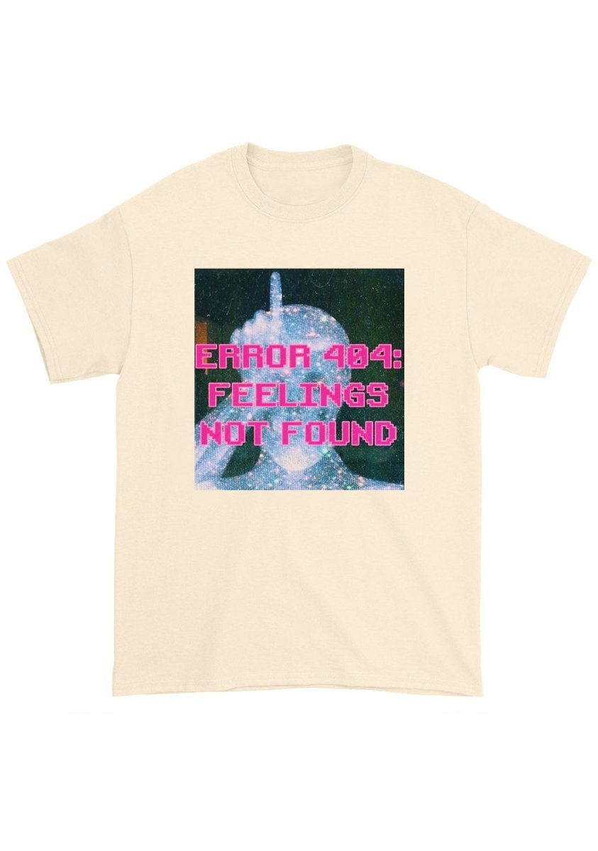 Error Feelings Not Found Chunky Shirt - cherrykittenError Feelings Not Found Chunky Shirt