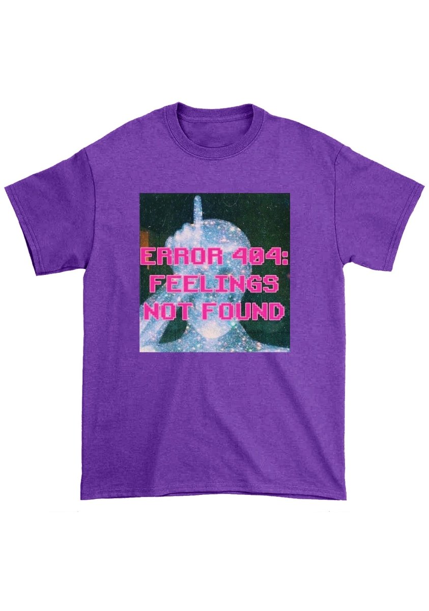 Error Feelings Not Found Chunky Shirt - cherrykittenError Feelings Not Found Chunky Shirt