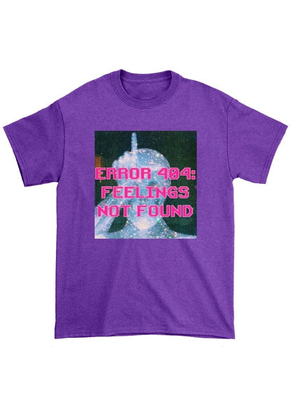 Error Feelings Not Found Chunky Shirt - cherrykittenError Feelings Not Found Chunky Shirt