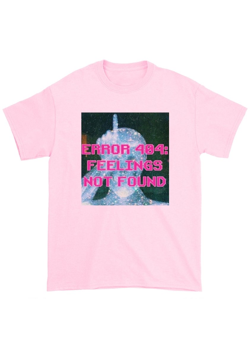 Error Feelings Not Found Chunky Shirt - cherrykittenError Feelings Not Found Chunky Shirt