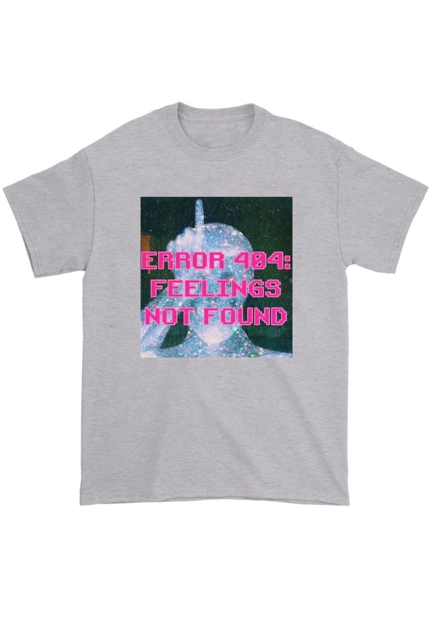 Error Feelings Not Found Chunky Shirt - cherrykittenError Feelings Not Found Chunky Shirt