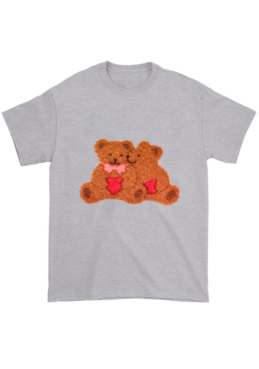 Fuzzy Bear Chunky Shirt - cherrykittenFuzzy Bear Chunky Shirt