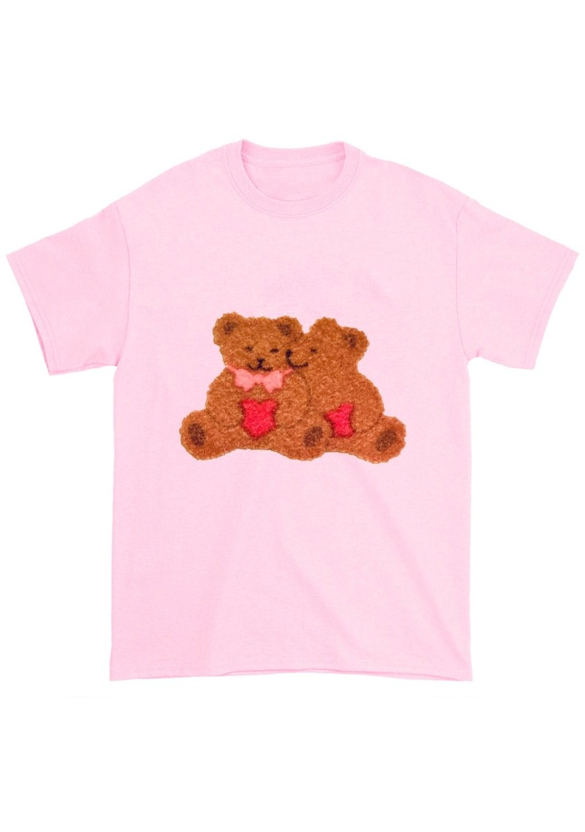 Fuzzy Bear Chunky Shirt - cherrykittenFuzzy Bear Chunky Shirt