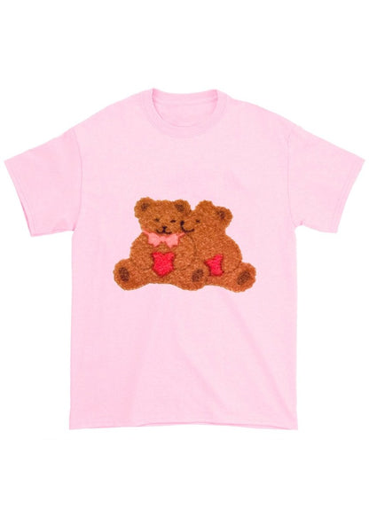 Fuzzy Bear Chunky Shirt - cherrykittenFuzzy Bear Chunky Shirt