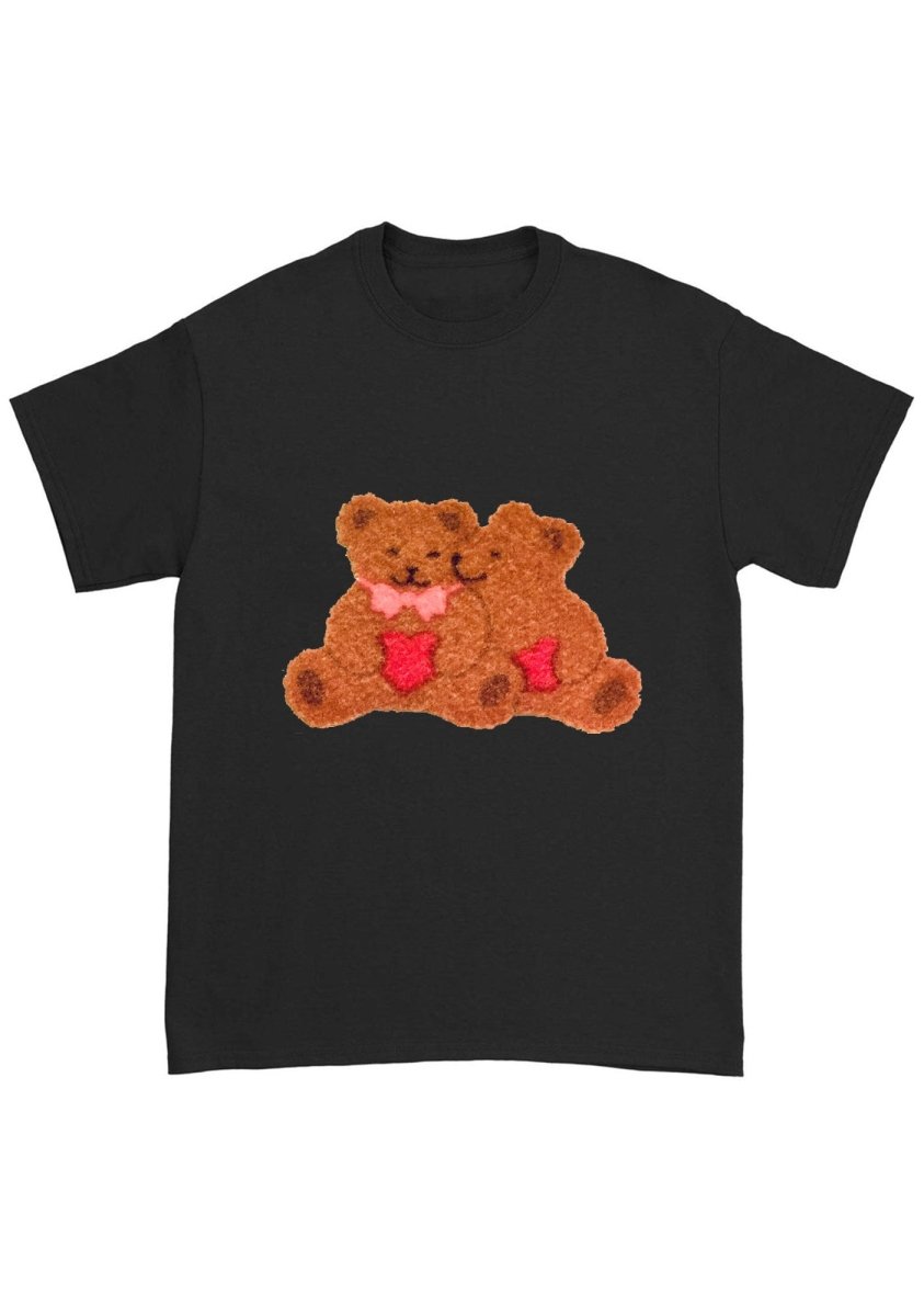 Fuzzy Bear Chunky Shirt - cherrykittenFuzzy Bear Chunky Shirt