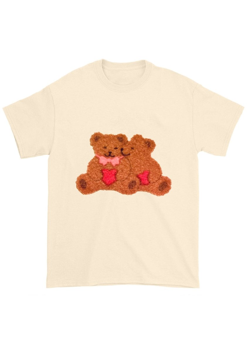 Fuzzy Bear Chunky Shirt - cherrykittenFuzzy Bear Chunky Shirt