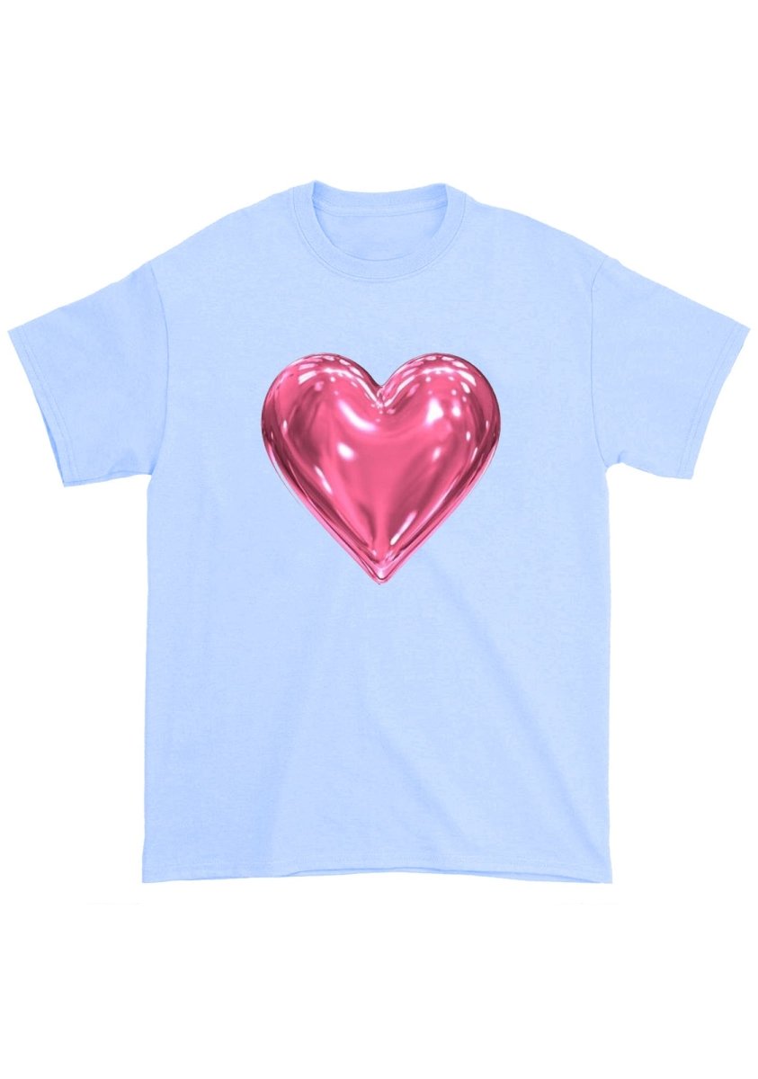 Heart Balloon Chunky Shirt - cherrykittenHeart Balloon Chunky Shirt
