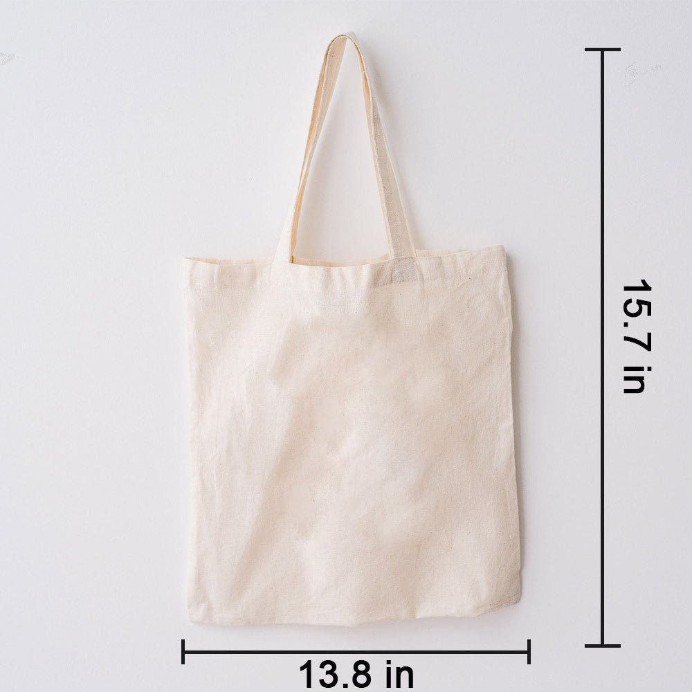 HS Fine Line Canvas Tote Bag - cherrykittenHS Fine Line Canvas Tote Bag