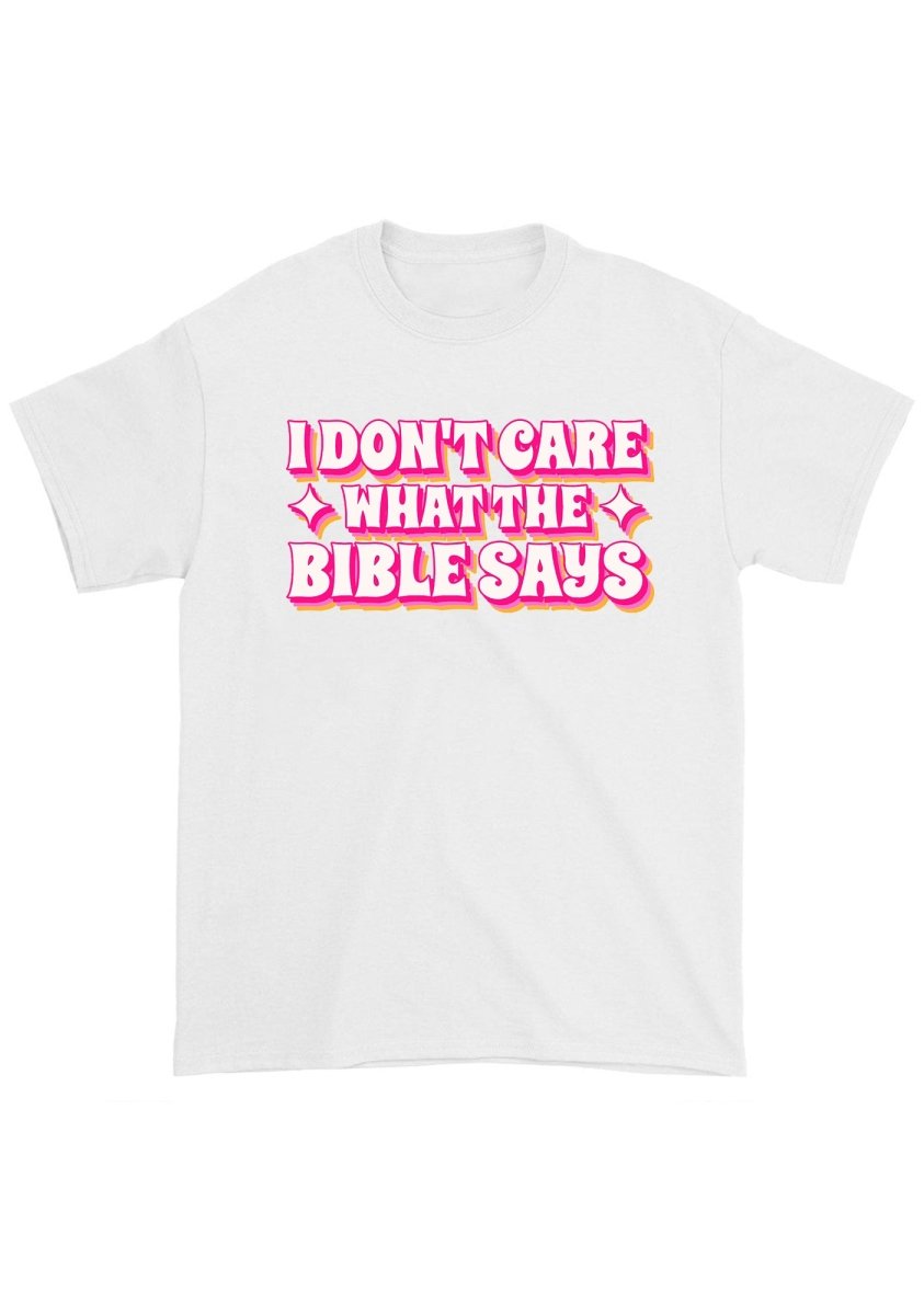 I Don't Care What It Says Chunky Shirt - cherrykittenI Don't Care What It Says Chunky Shirt
