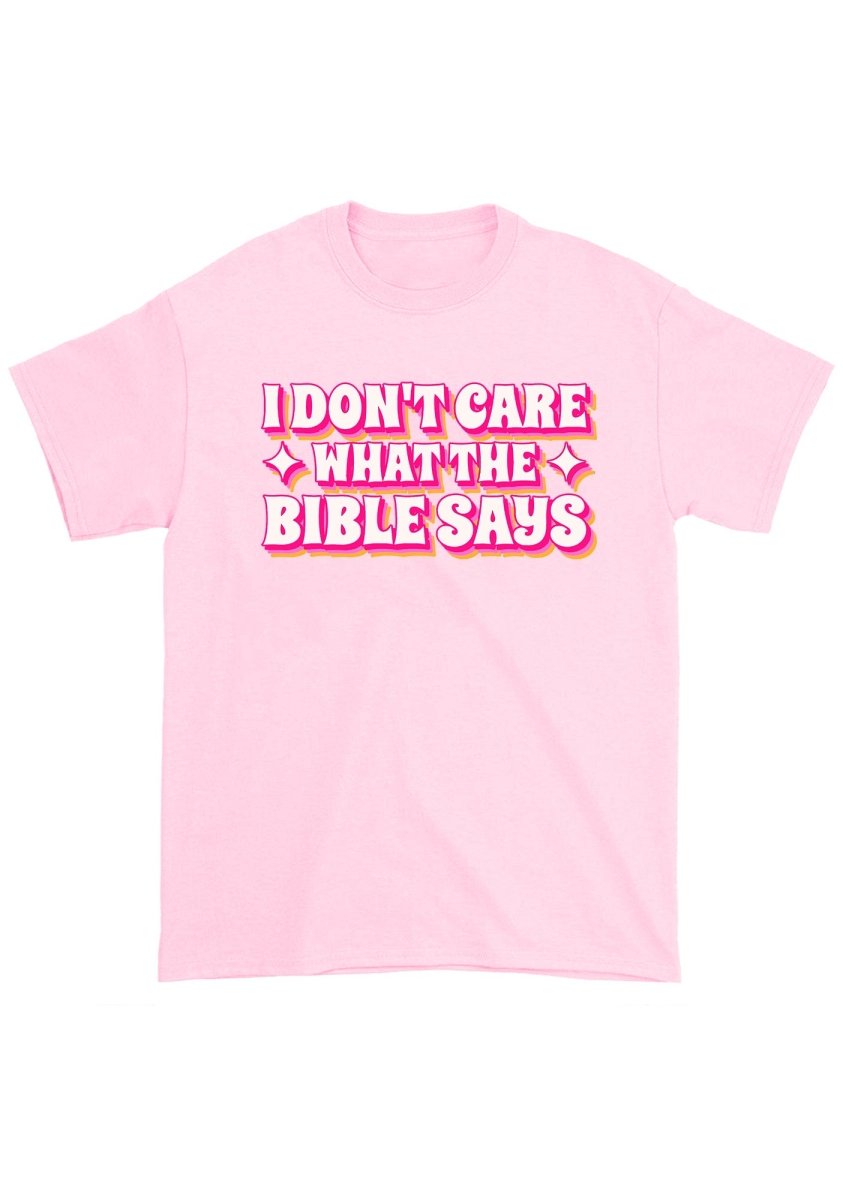 I Don't Care What It Says Chunky Shirt - cherrykittenI Don't Care What It Says Chunky Shirt