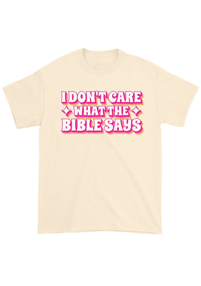 I Don't Care What It Says Chunky Shirt - cherrykittenI Don't Care What It Says Chunky Shirt