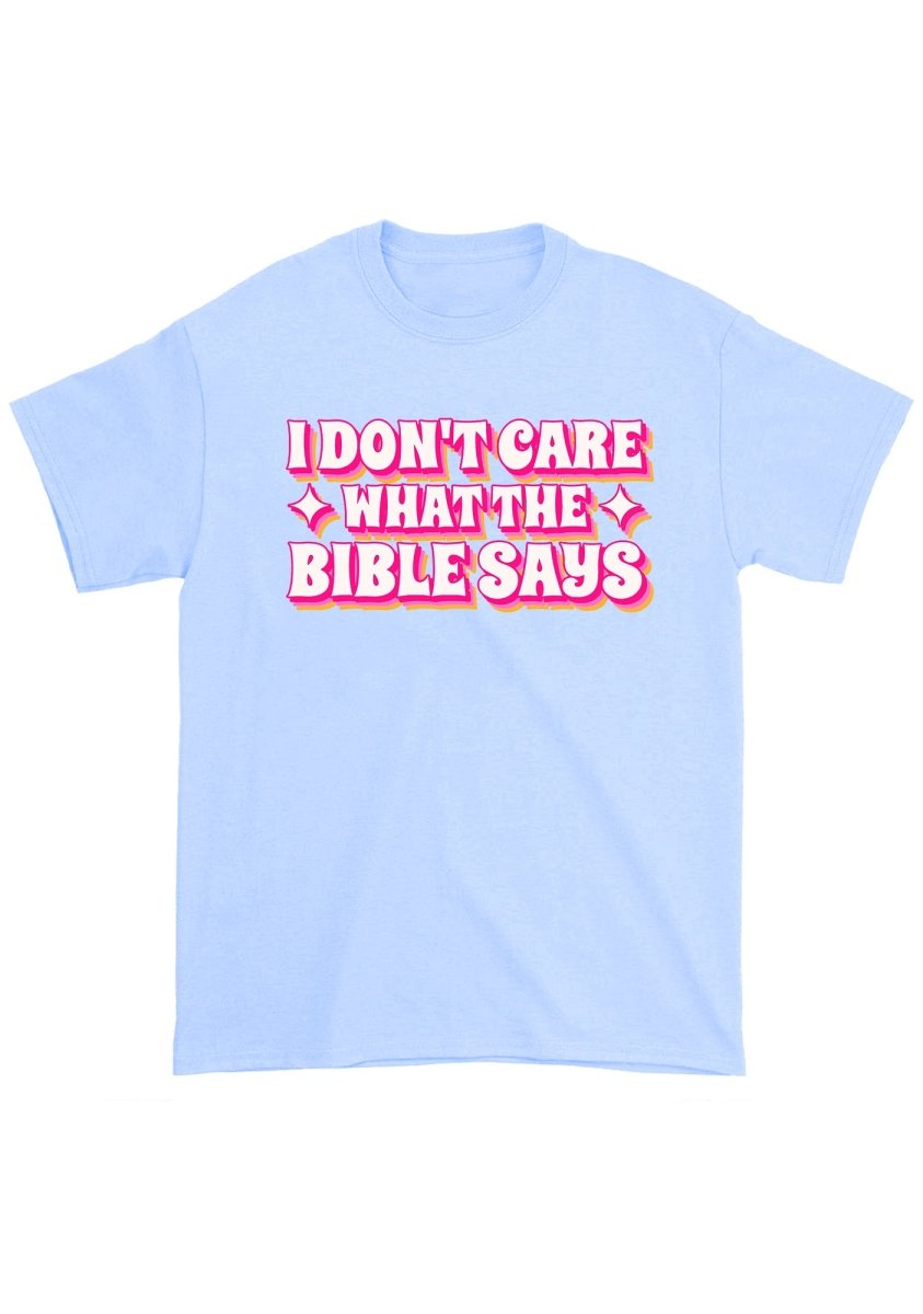 I Don't Care What It Says Chunky Shirt - cherrykittenI Don't Care What It Says Chunky Shirt